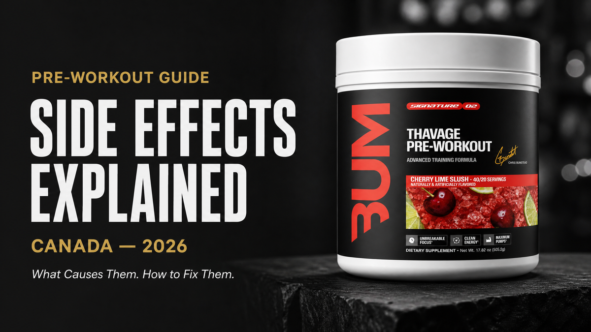 Pre-Workout Side Effects in Canada: What to Expect and How to Avoid Them