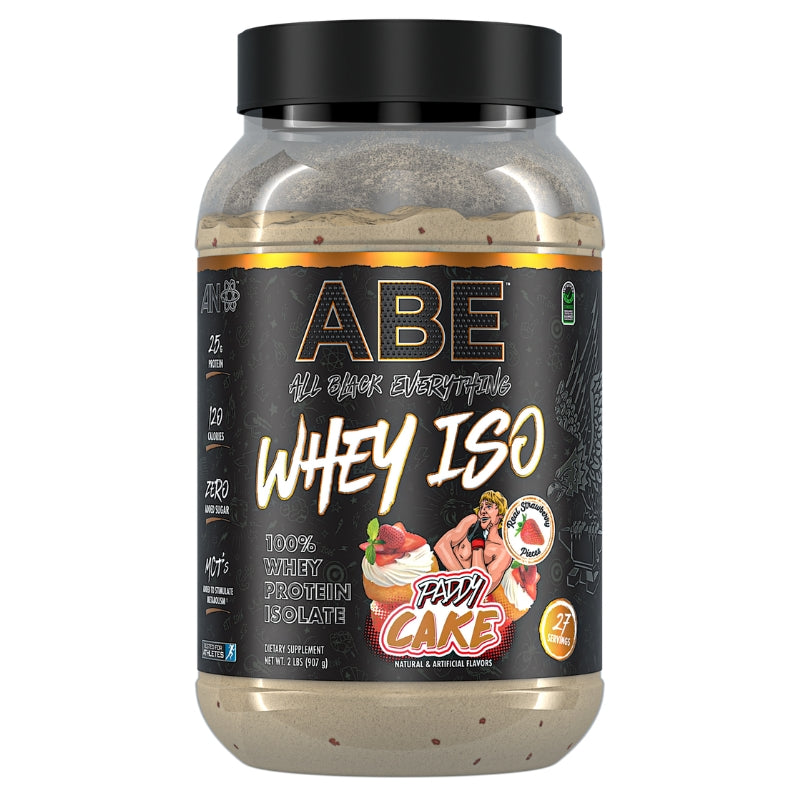 ABE Nation Whey Protein Isolate Paddy Cake Front Label