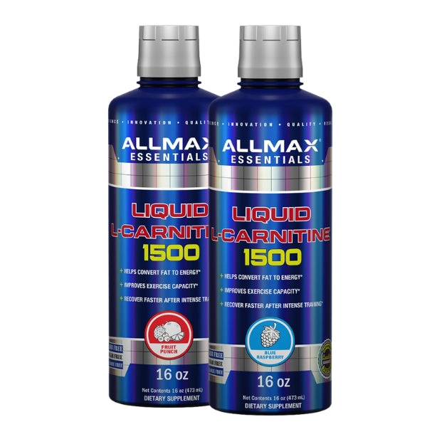 Allmax Liquid L-Carnitine 16oz 2pack bundle