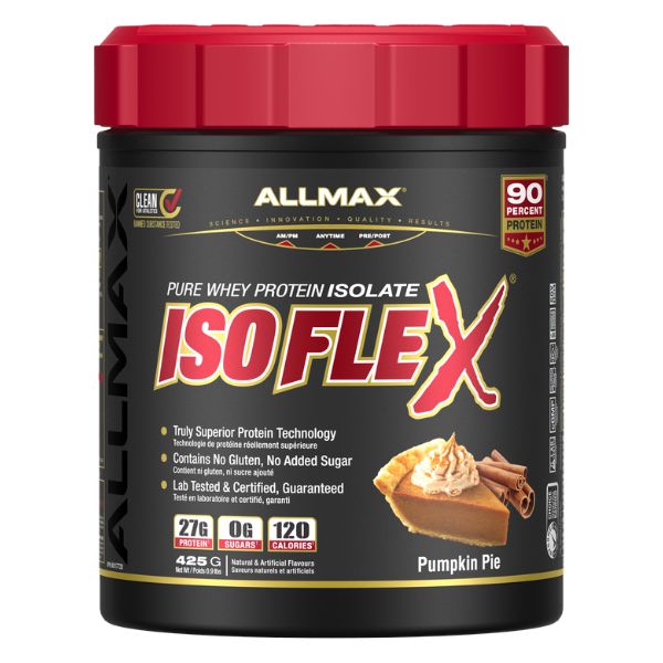 Allmax Nutrition Isoflex Whey Protein Isolate Pumpkin Pie