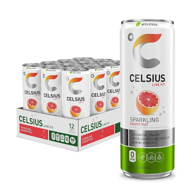 Celsius Energy Drink Case Sparkling Grapefruit