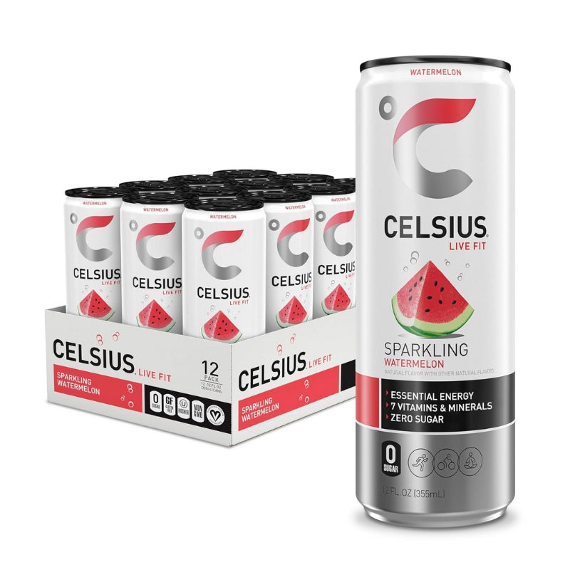 Celsius Energy Drink Case Sparkling Watermelon