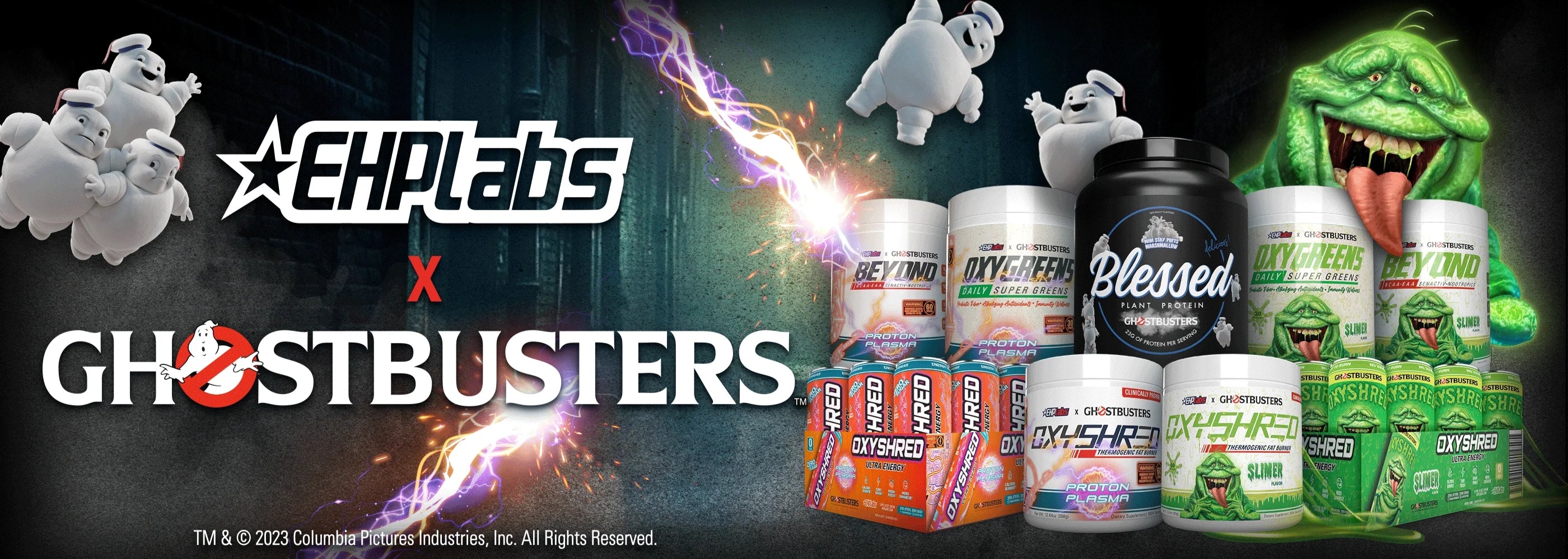 EHP Labs X Ghostbusters Collab Supplements Available in Canada and USA
