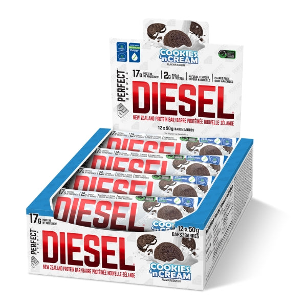 Diesel New Zealand Protein Bars - Cookies and Cream