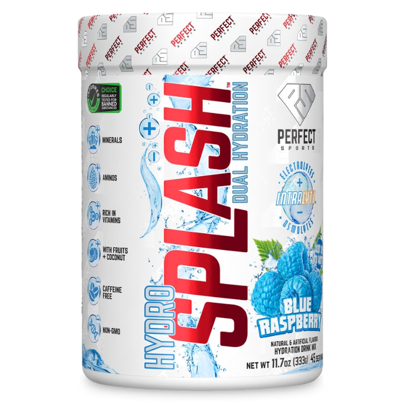 Perfect Sports Hydro Splash Dual Hydration Blue Raspberry