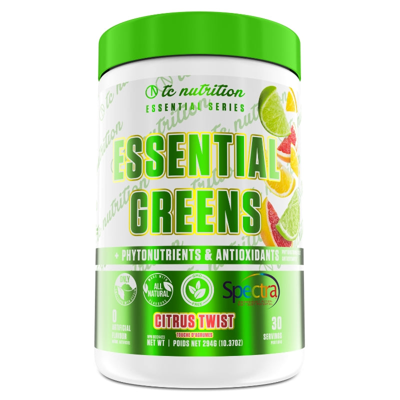 TC Nutrition Essential Greens Newest Flavor Citrus Twist