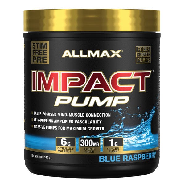 Allmax Impact PUMP 30 serve | STIM FREE Pre Workout
