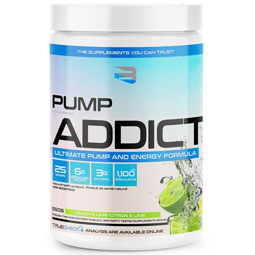 Believe Supplements Pump Addict, 50 servings | Extreme Pump Pre Workout