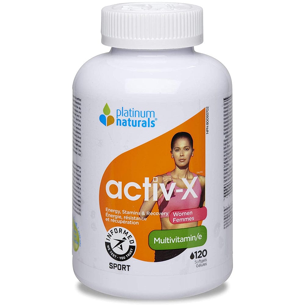 Platinum Naturals Activ-X Women 120softgels