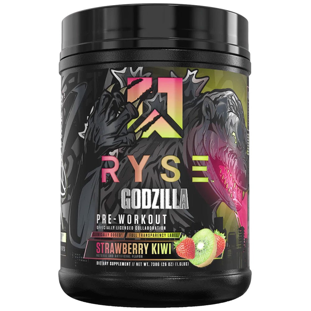 Ryse Godzilla Pre-Workout Supplement Strawberry Kiwi