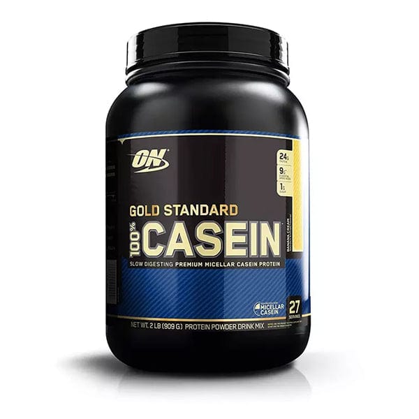 Optimum 100% Casein Protein, 2lbs | Slow Digest Protein Powder