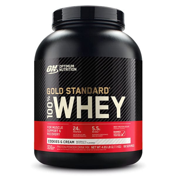 Optimum Gold Standard 100% Whey Protein, 5 lbs