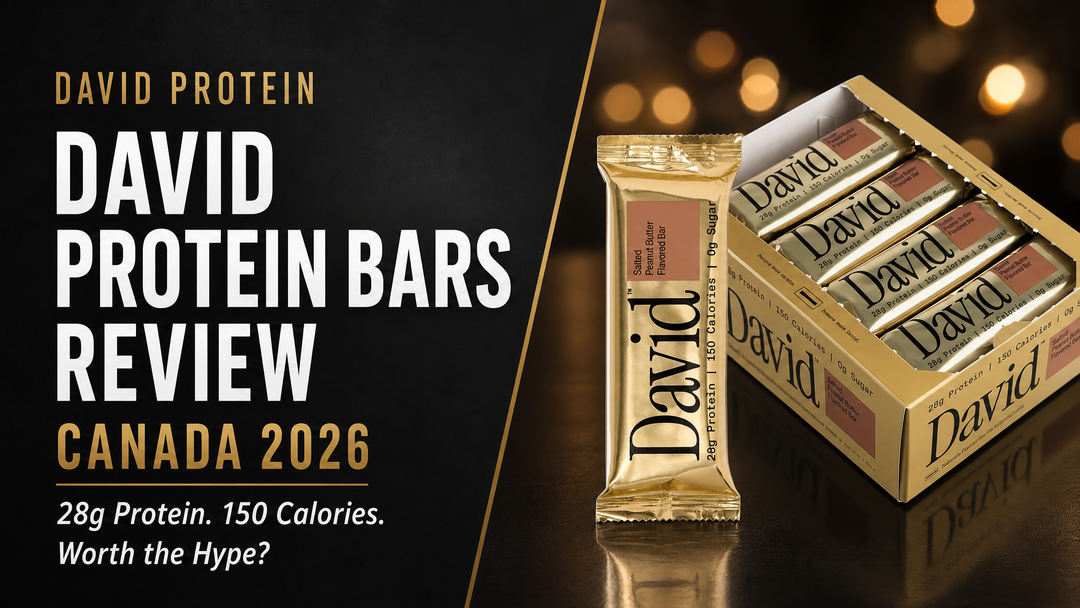 David Protein Bars Review Canada 2026 – 28g protein, 150 calories, 0g sugar – Bulldog Nutrition