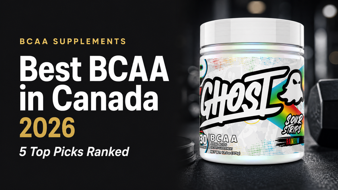 Best BCAA supplements in Canada 2026 — GHOST BCAA ranked #1 by Bulldog Nutrition