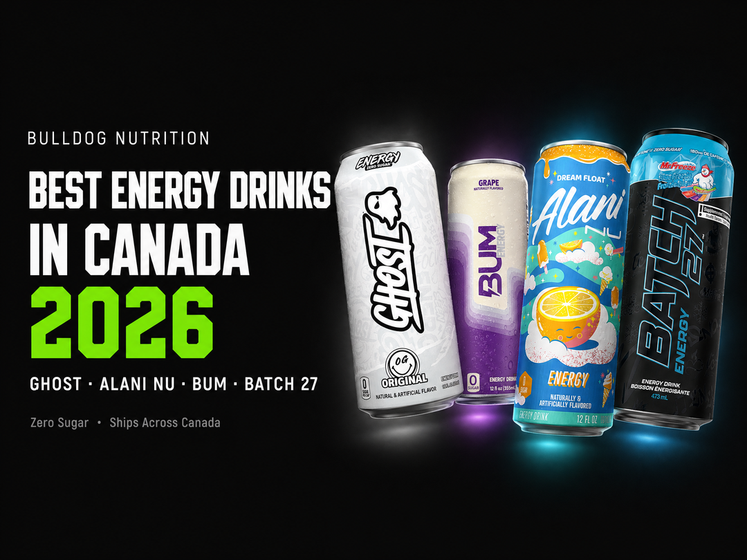 Best Energy Drinks in Canada 2026 — GHOST, Alani Nu, BUM Energy and TC Nutrition Batch 27