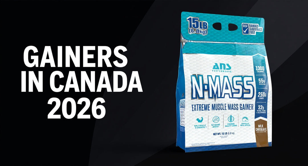 Best mass gainers in Canada 2026 — ANS N-Mass and top weight gainers reviewed by Bulldog Nutrition