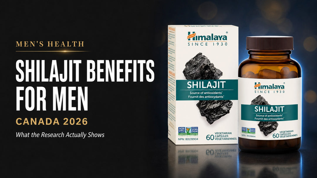 Shilajit benefits for men - research on testosterone, fertility, and energy - Canada 2026