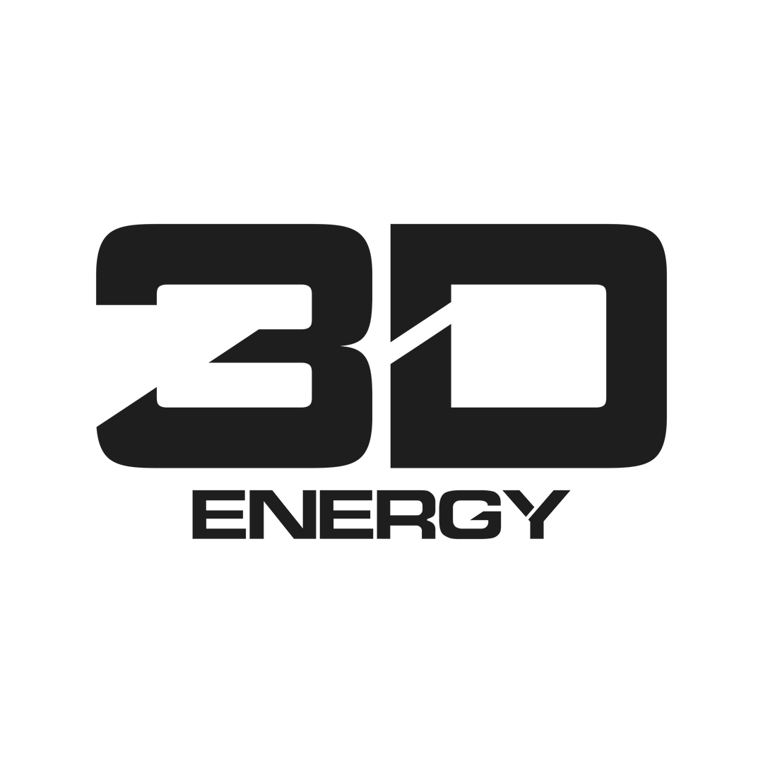 3D Energy Drink logo