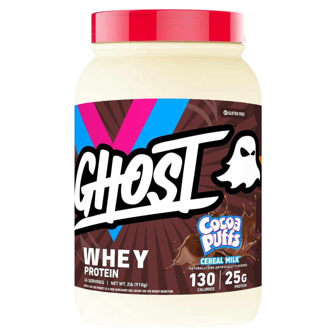 Ghost Whey Protein 2lbs Cocoa Puffs Front label