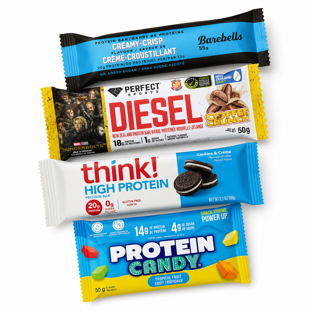 Mystery Protein Snack Pack — Barebells, DIESEL, think!, Protein Candy