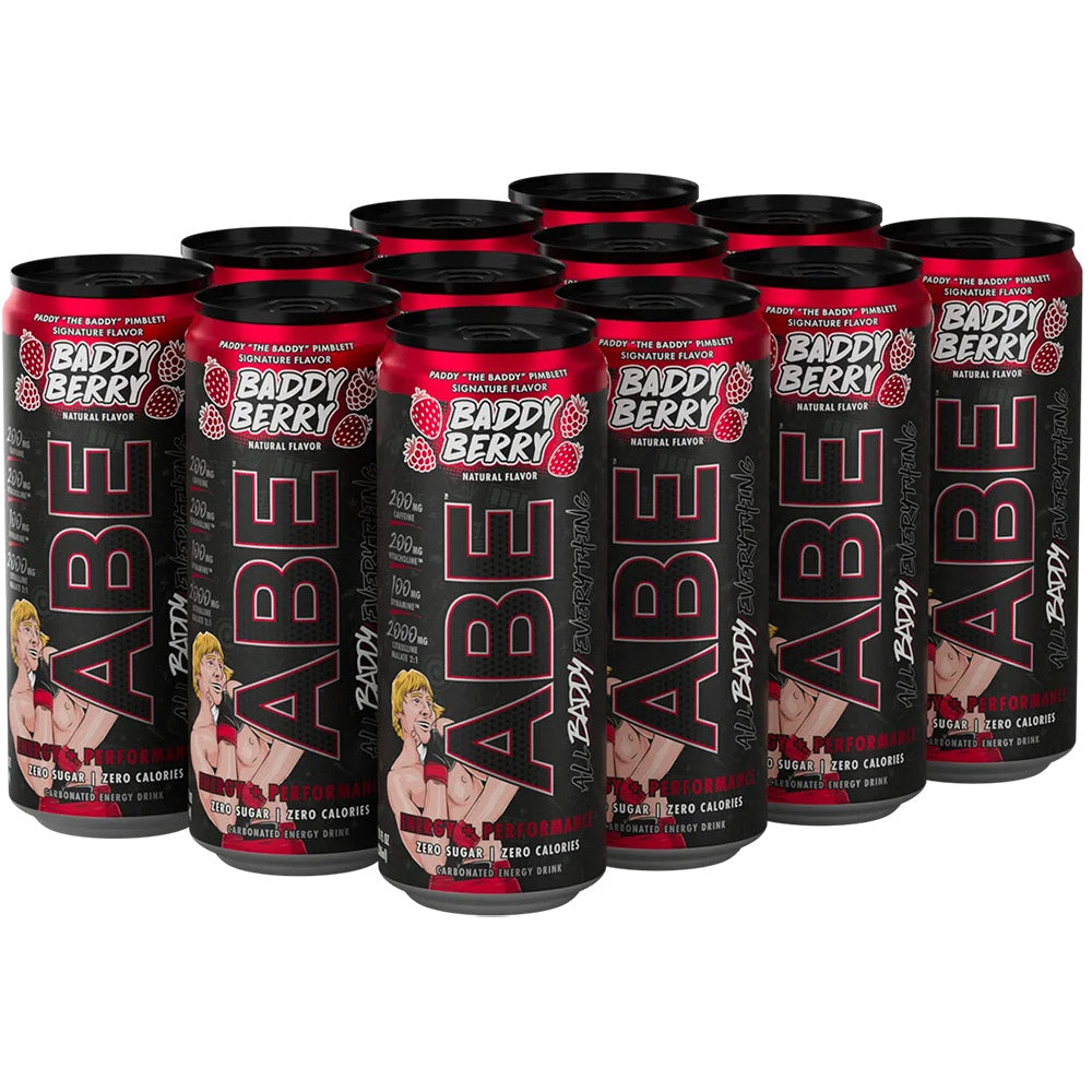 ABE Energy + Performance Drink Case Baddy Berry