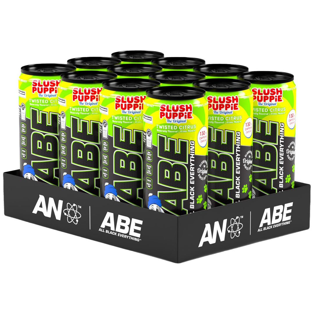 Applied Nutrition ABE Energy + Performance Drink Case 12/Cans Slush Puppie Twisted Citrus – Bulldog Nutrition Canada