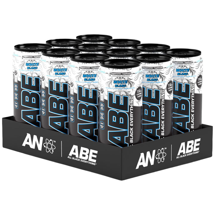Applied Nutrition ABE Energy + Performance Drink Case 12/Cans White – Bulldog Nutrition Canada