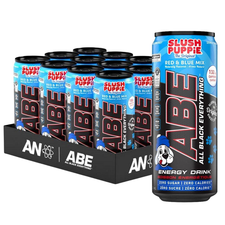 Applied Nutrition ABE Energy + Performance Drink Case 12/Cans Slush Puppie – Bulldog Nutrition Canada