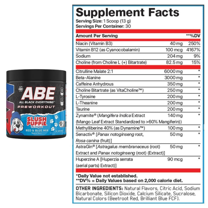 ABE_Ultimate_Pre-Workout_30_serve_Slush_Puppie_Nutrition_Facts