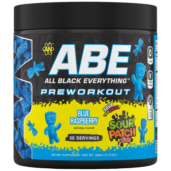 Applied Nutrition ABE Ultimate Pre-Workout 30 Serve Sour Patch Kids Blue Razz – Bulldog Nutrition Canada