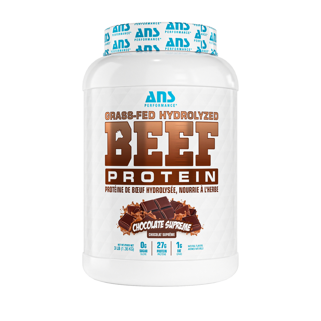 ANS Performance BEEF Protein 3lb Chocolate Supreme — Bulldog Nutrition Canada