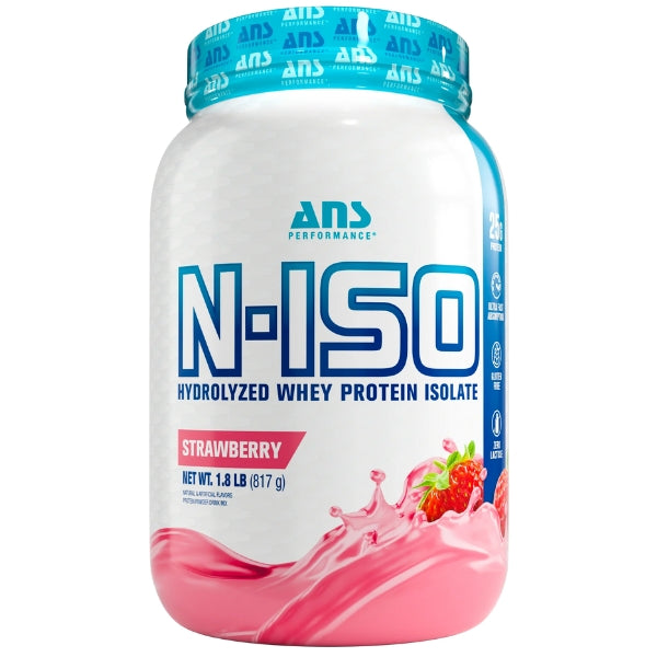 ANS N-ISO Hydrolyzed Whey Protein Isolate 1.8lbs Strawberry