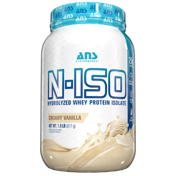 ANS N-ISO Hydrolyzed Whey Protein Isolate 1.8lbs Creamy Vanilla