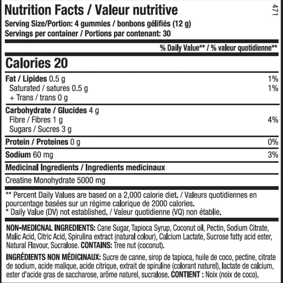ANS_Performance_Creatine_Gummies_Nutrition_Facts