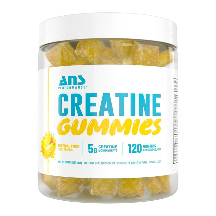 ANS Performance Creatine Gummies Tropical Twist – Bulldog Nutrition Canada
