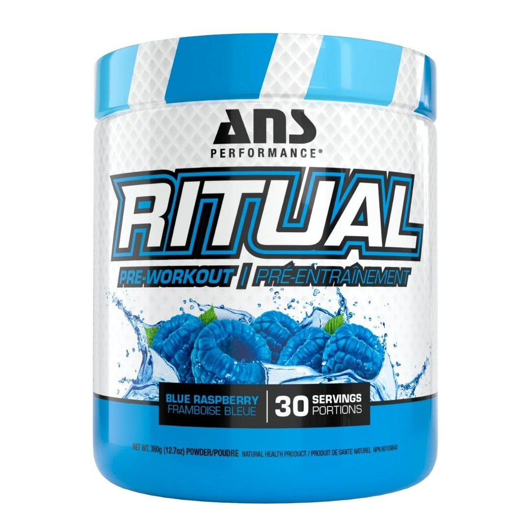 ANS_Ritual_Pre-Workout_30_serve_Blue_Raspberry_Canada