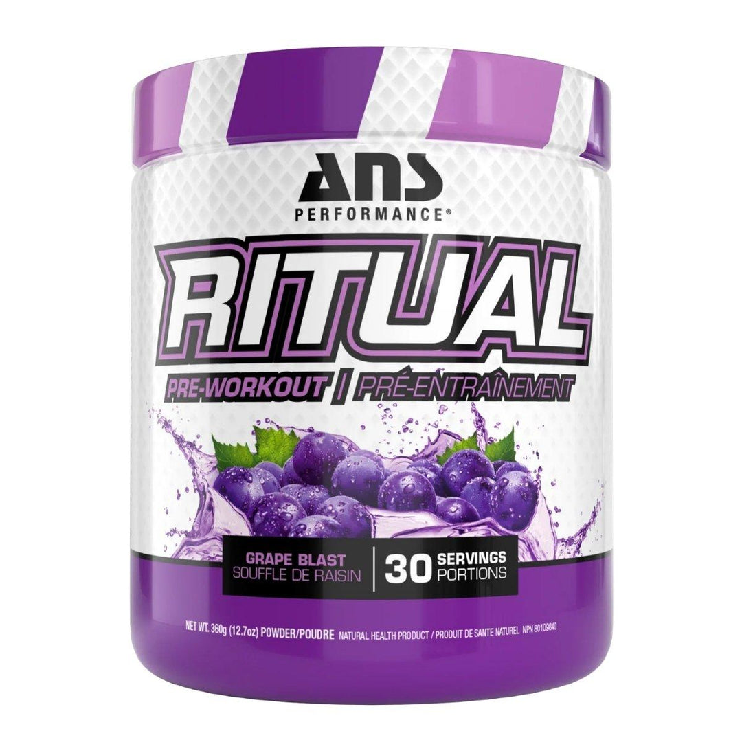 ANS_Ritual_Pre-Workout_30_serve_Grape_Blast_Canada