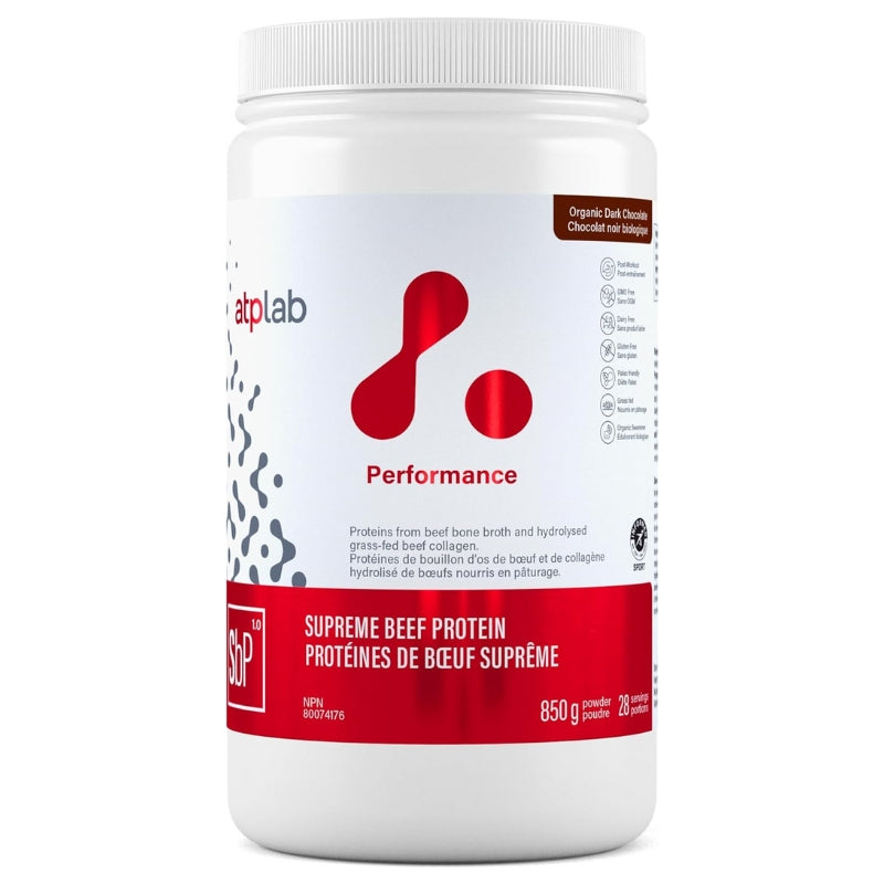 ATP Lab Supreme Beef Protein Chocolate Front Label