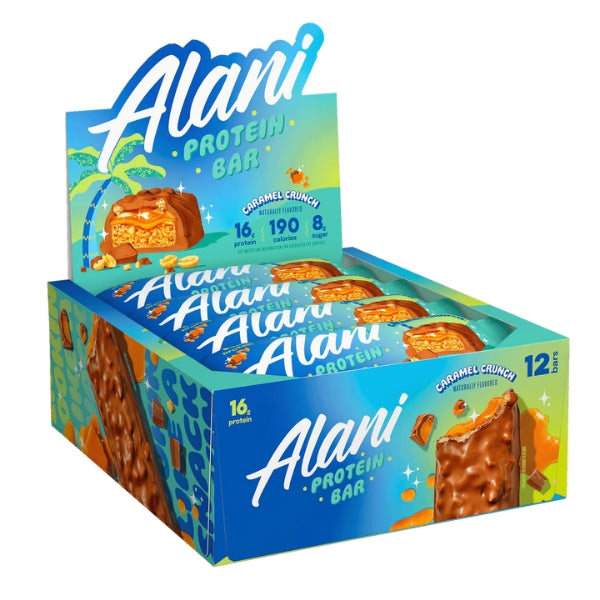 Alani Nu Protein Bar Case Caramel Crunch