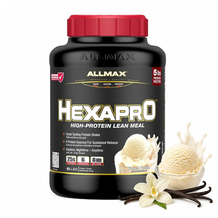 Allmax HexaPro 5lbs Vanilla – Bulldog Nutrition Canada