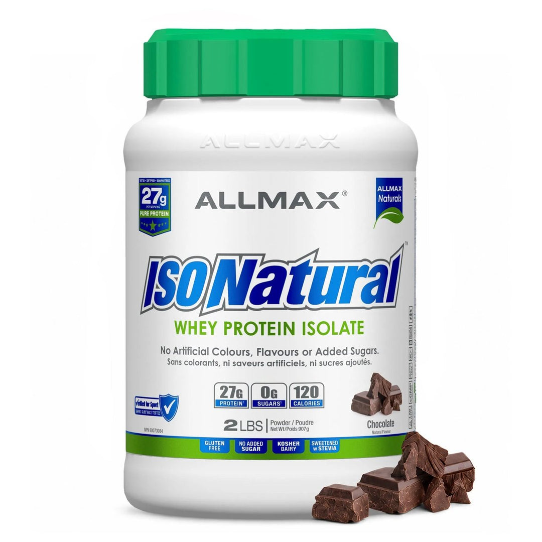 Allmax IsoNatural 2lbs Chocolate – Bulldog Nutrition Canada