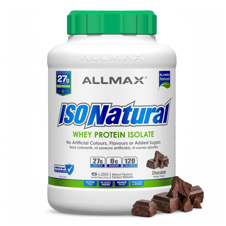 Allmax IsoNatural 5lbs Chocolate – Bulldog Nutrition Canada