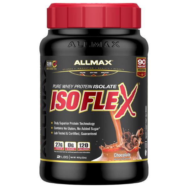 Allmax Isoflex 2lbs Whey Protein Isolate Chocolate