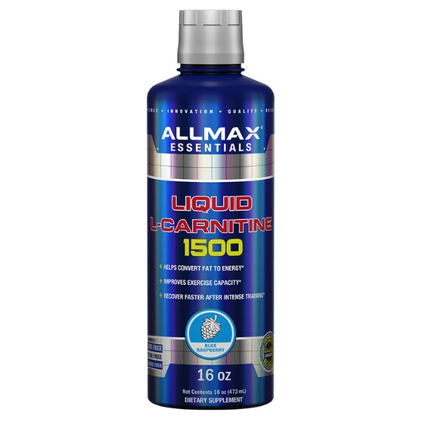 Allmax Nutrition Liquid L-Carnitine 1500mg Blue Raspberry