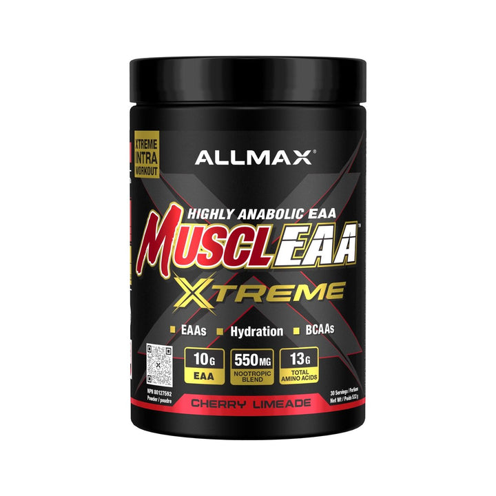 Allmax MusclEAA Xtreme 30 Servings Cherry Limeade – Bulldog Nutrition Canada