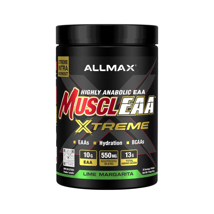 Allmax MusclEAA Xtreme 30 Servings Lime Margarita – Bulldog Nutrition Canada