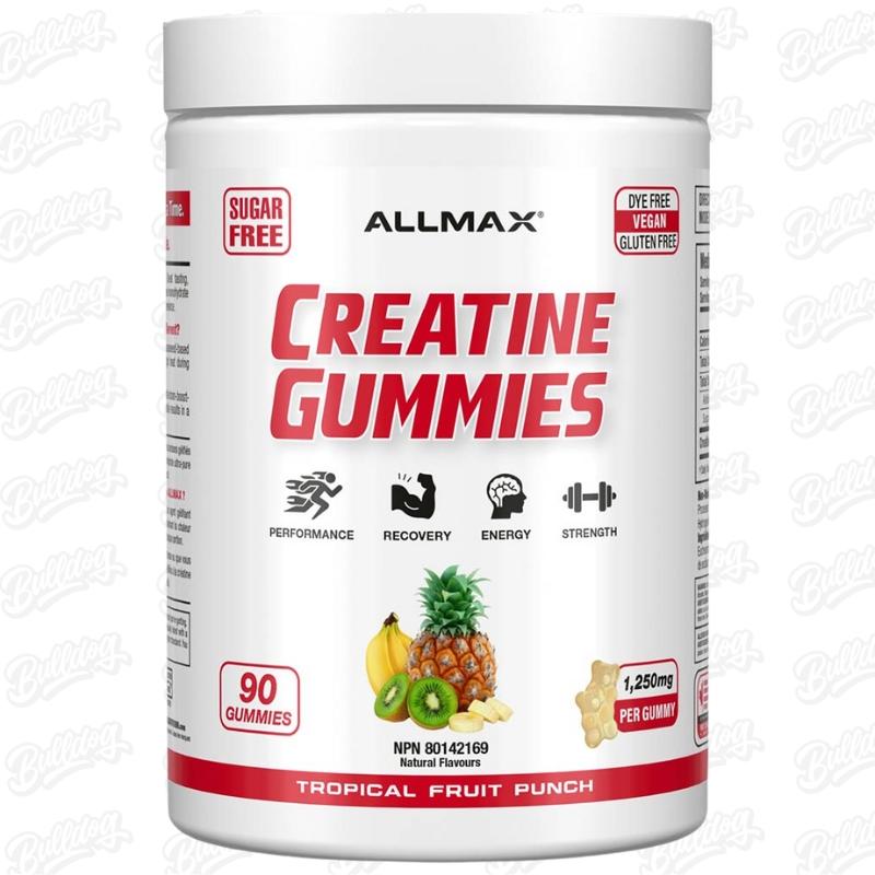 Allmax_Creatine_Gummies_90ct_Tropical_Fruit_Punch