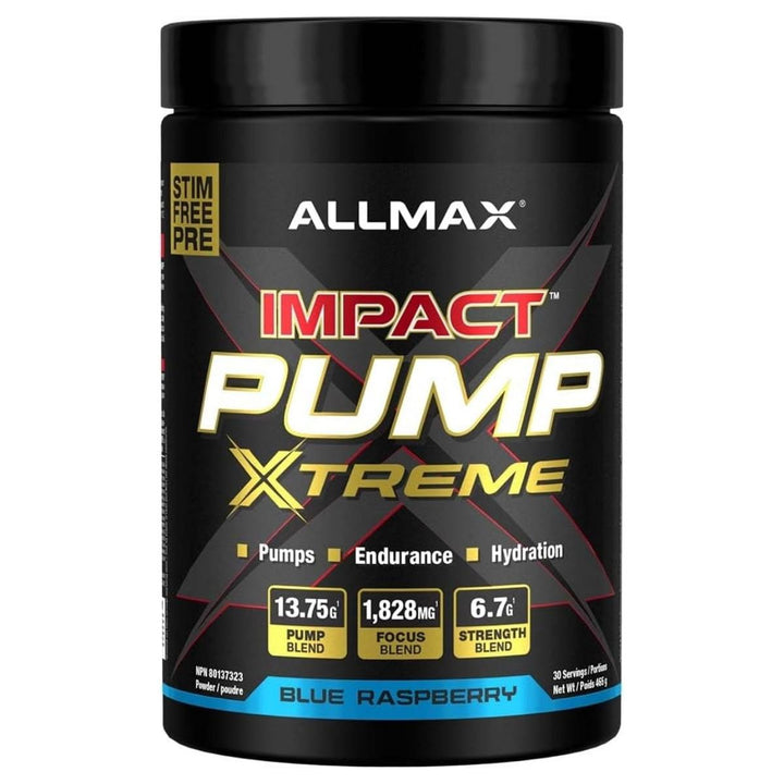 Allmax_Impact_PUMP_Xtreme_Blue_Raspberry_Front_Label