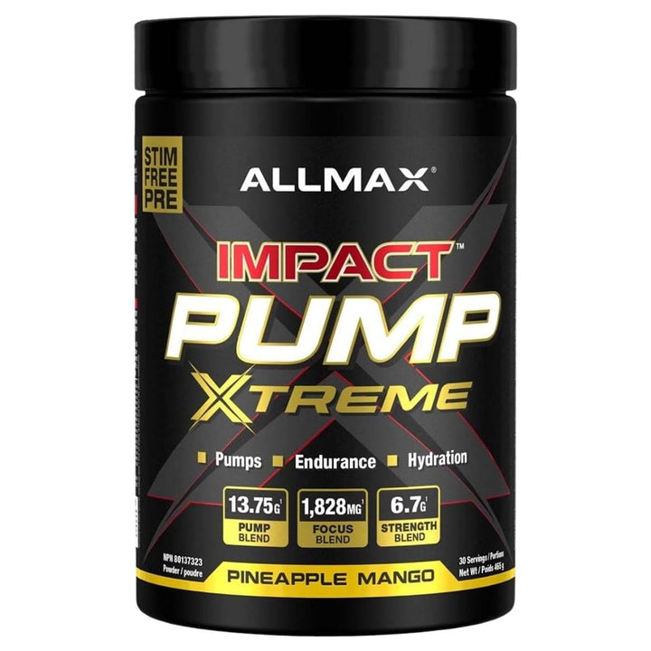 Allmax_Impact_PUMP_Xtreme_Pineapple_Mango_Front_Label