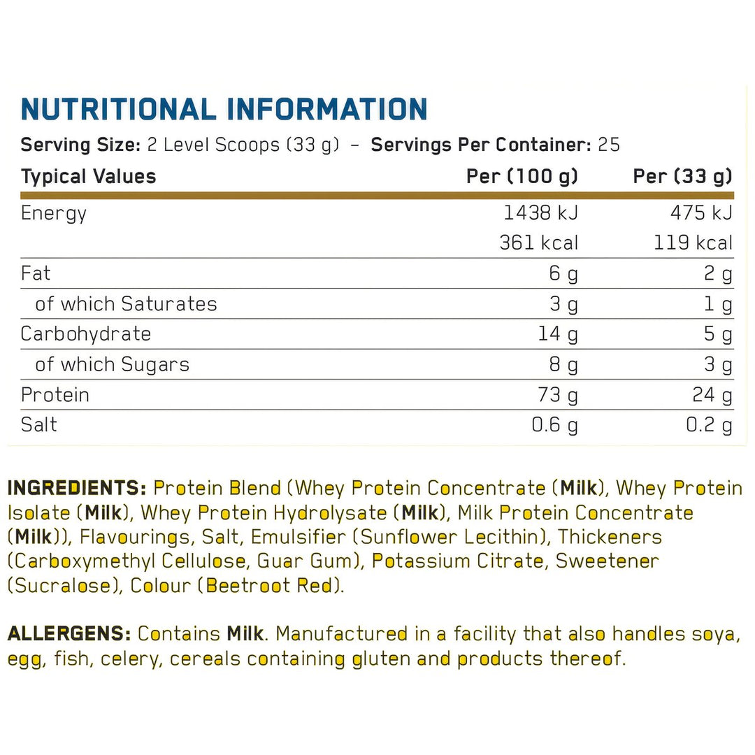 Applied Nutrition Critical Whey 2lbs Chiquita Banana Strawberry Nutrition Facts – Bulldog Nutrition